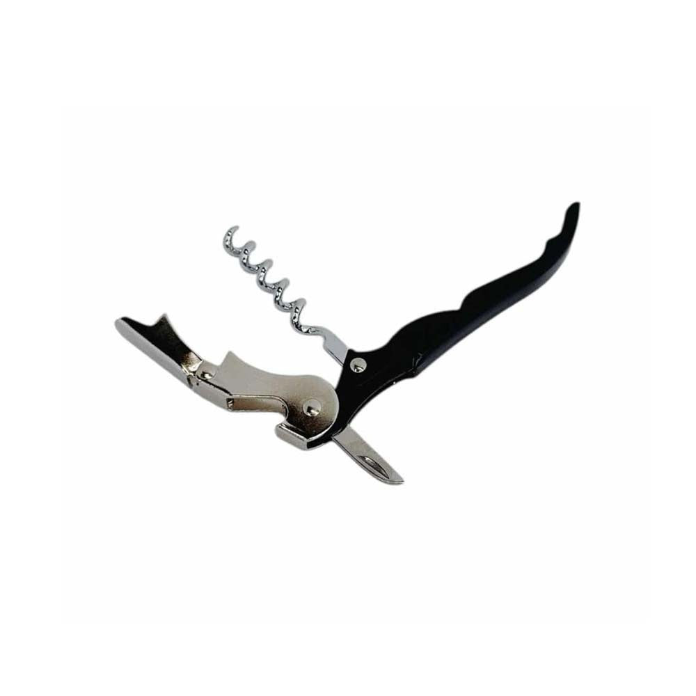 4-3/4" Corkscrew Wine Bottle Opener Tire-Bouchon Sacaorchos Serrated Foil Cutter