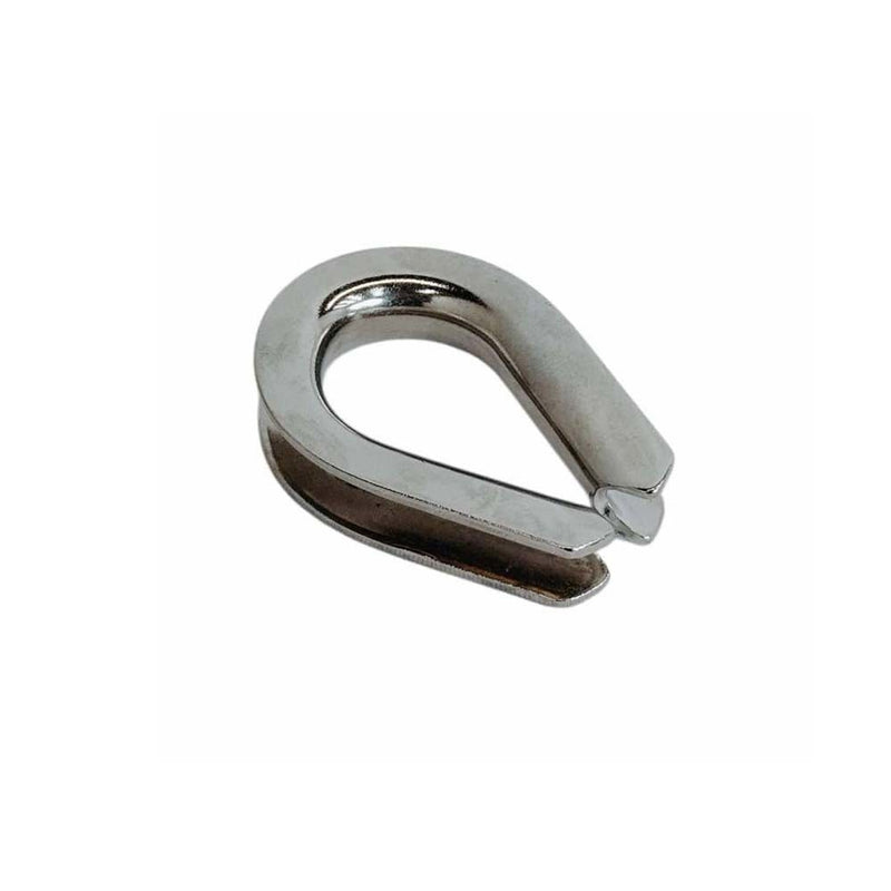 1/2" Stainless Steel 316 Marine HEAVY DUTY Wire Rope Chain THIMBLE Rig Anchor