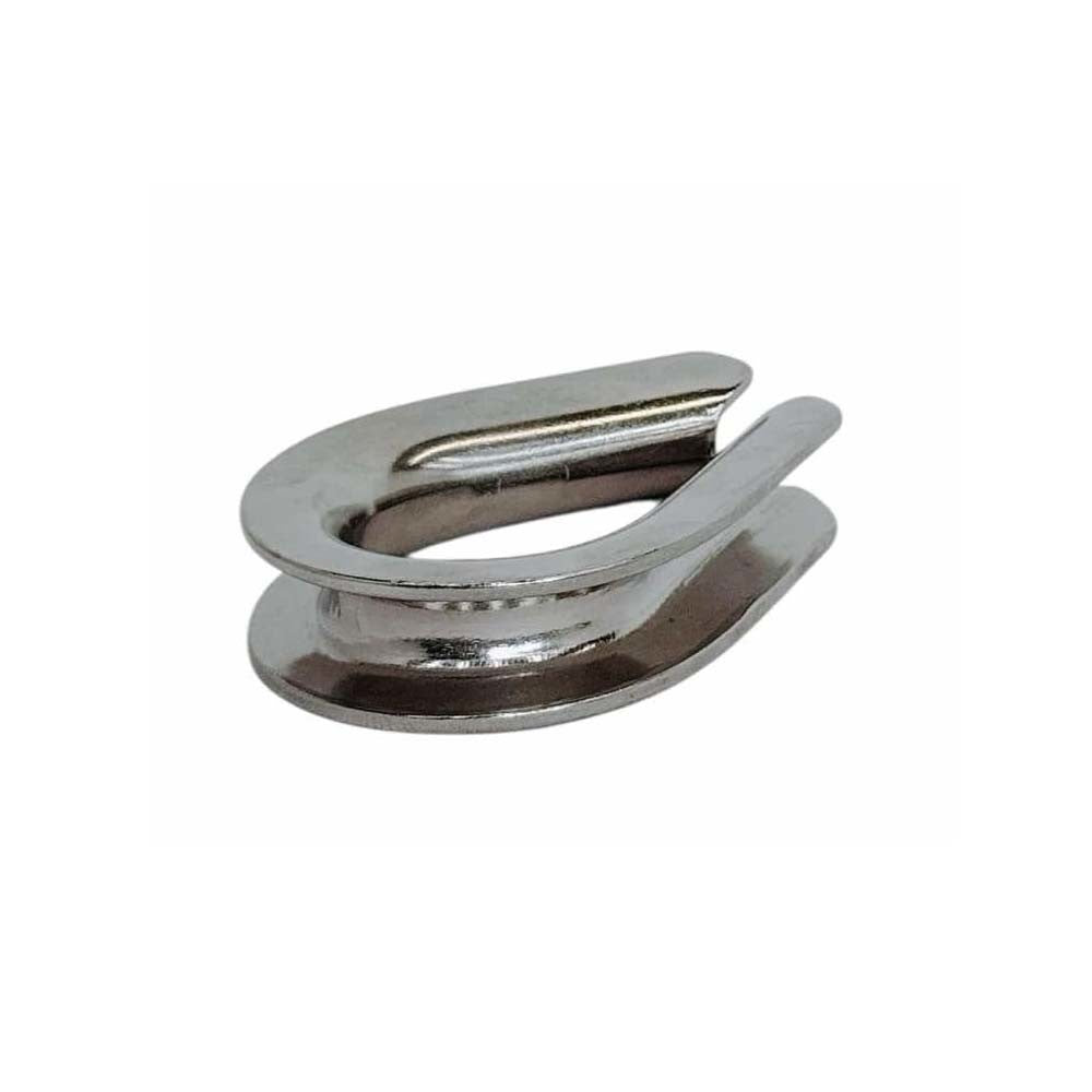 1/2" Stainless Steel 316 Marine HEAVY DUTY Wire Rope Chain THIMBLE Rig Anchor