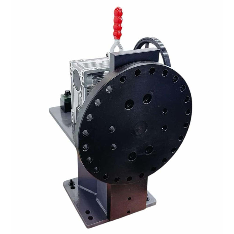300LBS Rotary Positioner 24"x18" Fixture Plate Welding Turn Table 5/8" Bore Size