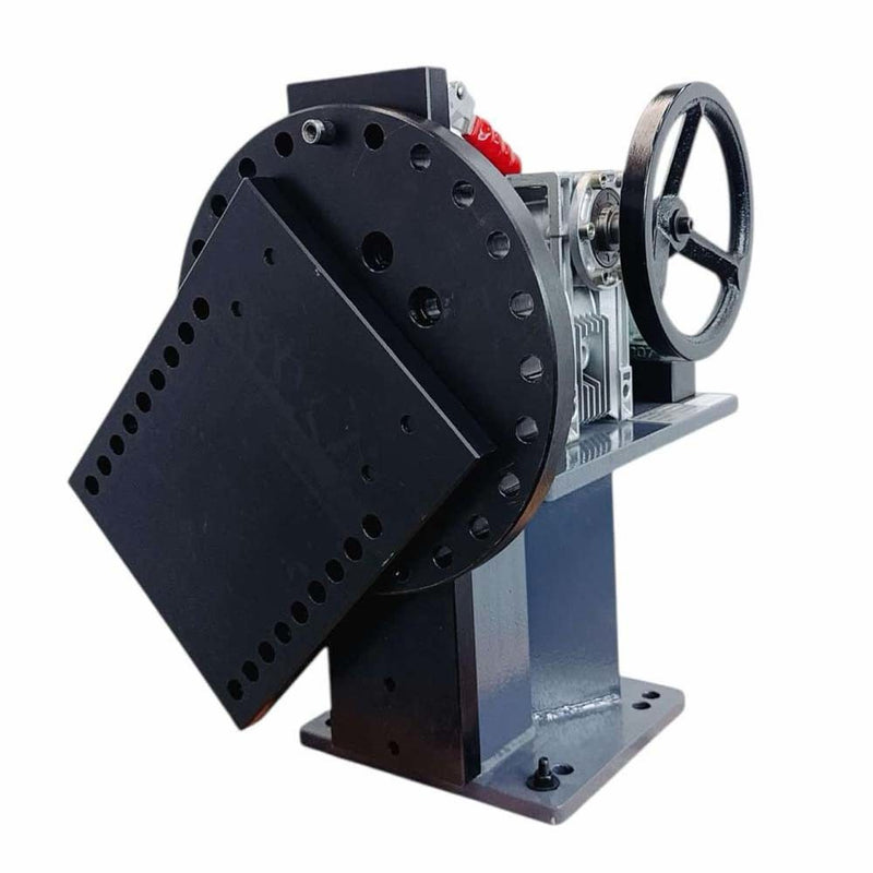300LBS Rotary Positioner 24"x18" Fixture Plate Welding Turn Table 5/8" Bore Size