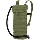 Molle Water Hydration CARRIER w/ 2.5 Liter Bladder BackPack PALS Bag - OD Green