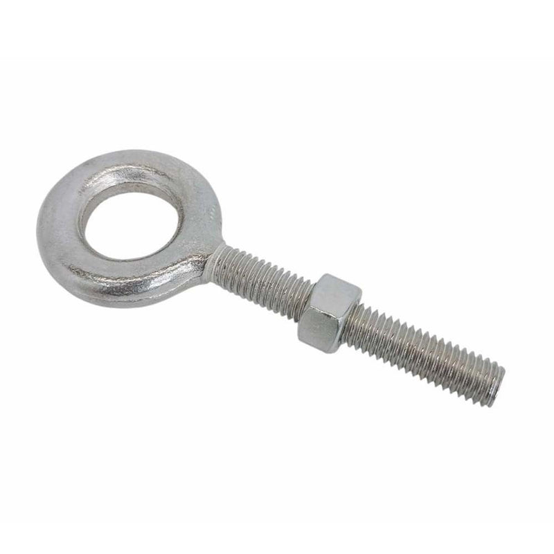 4 Pc Stainless Steel T316 1/2" x 3-1/4" Drop Forged Plain Eye Bolt 2150 Lb WLL