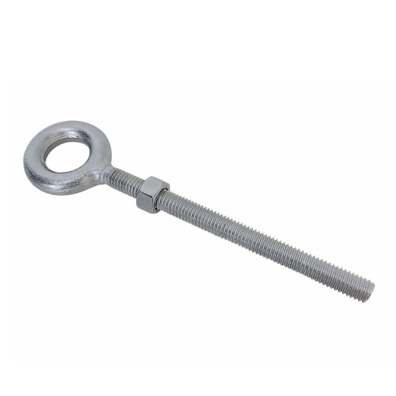 4 Pcs Stainless Steel T316 3/8" x 4-1/2" Drop Forged Plain Eye Bolt 1200 Lb WLL