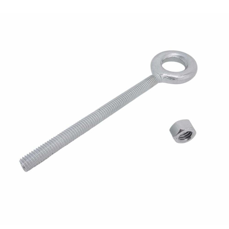 4 Pcs Stainless Steel T316 3/8" x 4-1/2" Drop Forged Plain Eye Bolt 1200 Lb WLL