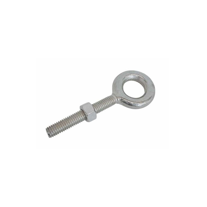 Marine Stainless Steel T316 3/8" x 2-1/2" Drop Forged Plain Eye Bolt 1200 Lb WLL