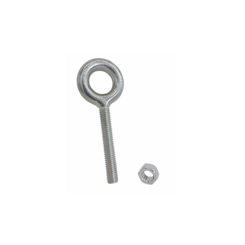 Marine Stainless Steel T316 3/8" x 2-1/2" Drop Forged Plain Eye Bolt 1200 Lb WLL