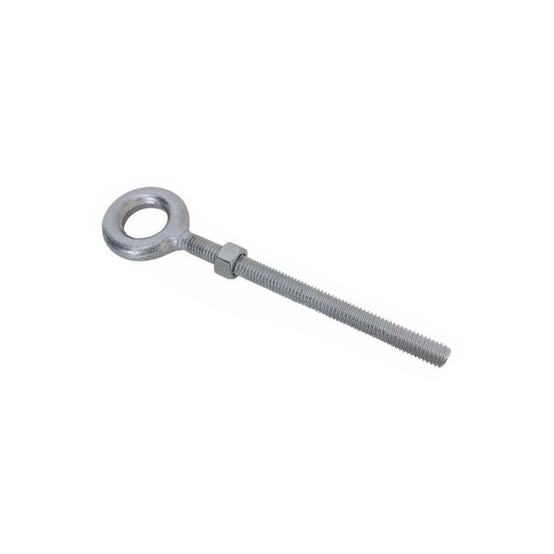 Marine Stainless Steel T316 1/4" x 4" Drop Forged Plain Eye Bolt 500 Lb WLL