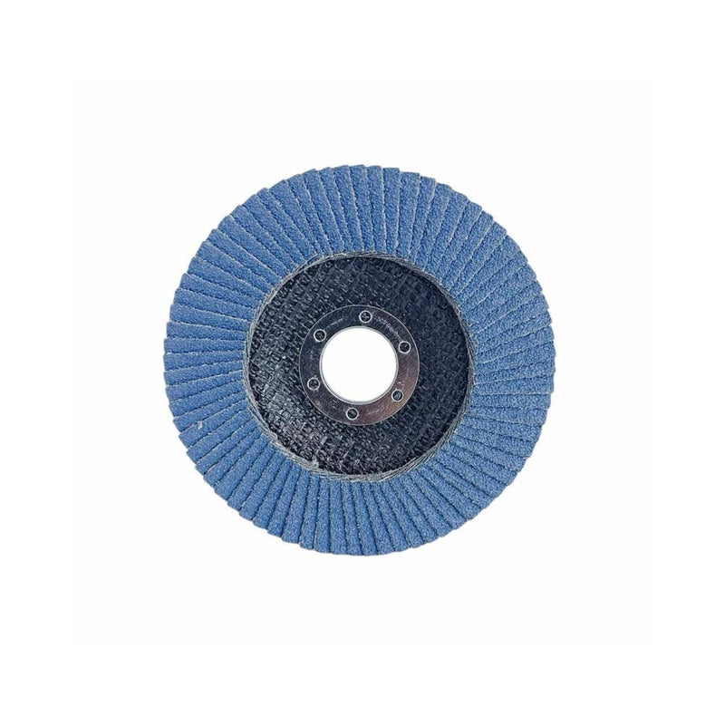 10 Pc 4-1/2" x 7/8" Flap Discs Grinder Sanding Wheel 80 Grit 13,300 Max RPM