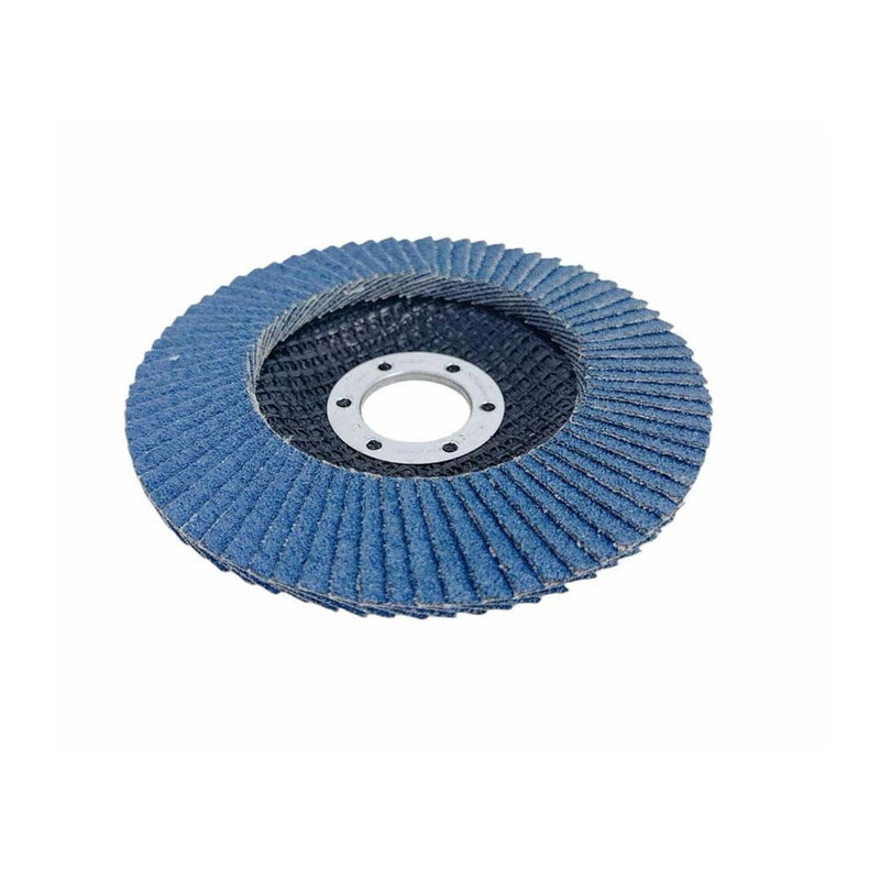 10 Pc 4-1/2" x 7/8" Flap Discs Grinder Sanding Wheel 80 Grit 13,300 Max RPM