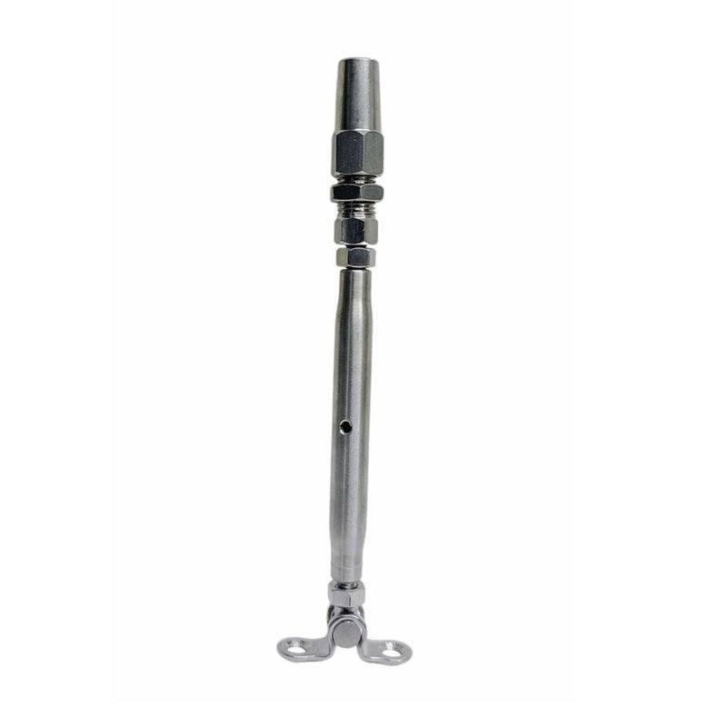 Marine Stainless Steel T316 3/16" Cable Deck Toggle and Swageless Turnbuckle