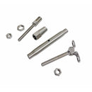 Marine Stainless Steel T316 3/16" Cable Deck Toggle and Swageless Turnbuckle