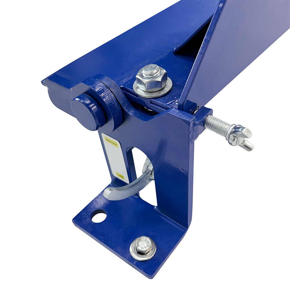 Pro 72" Sheet Metal Brake Bender Galvanized Steel HVAC Roofing 14-Ga Aluminum w/ Quick Release Action