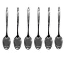 6 Pcs 12-1/2'' Stainless Steel Basting and Buffet Serving Spoon