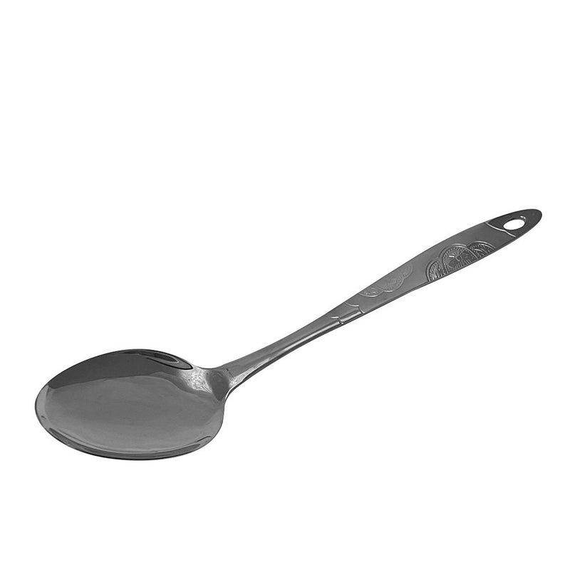6 Pcs 12-1/2'' Stainless Steel Basting and Buffet Serving Spoon