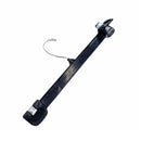 10 Pc 12" Plastic Pants Hanger Clothes Hangers Clothing Pants Hangers - BLACK