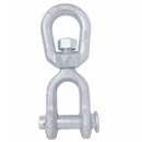 Marine Boat Galvanized 1" Jaw Eye Swivel Mooring 12,500 Lbs WLL Eye Jaw Swivel