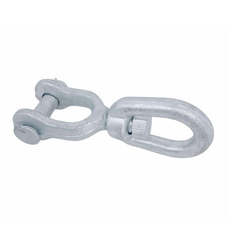 Marine Boat Galvanized 1" Jaw Eye Swivel Mooring 12,500 Lbs WLL Eye Jaw Swivel
