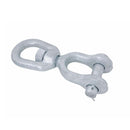 Marine Boat Galvanized 1" Jaw Eye Swivel Mooring 12,500 Lbs WLL Eye Jaw Swivel