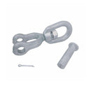 Marine Boat Galvanized 1" Jaw Eye Swivel Mooring 12,500 Lbs WLL Eye Jaw Swivel