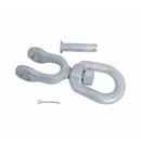 Marine Boat Galvanized 1" Jaw Eye Swivel Mooring 12,500 Lbs WLL Eye Jaw Swivel