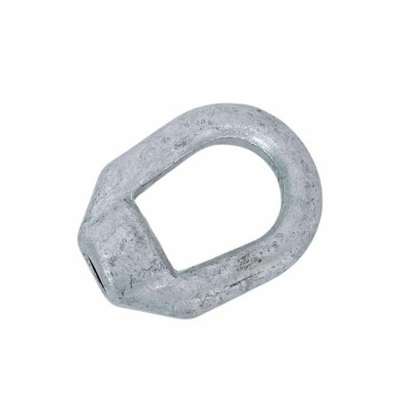 Hot Dipped Galvanized Eye Nut Tap Thread Drop Forged Carbon Steel