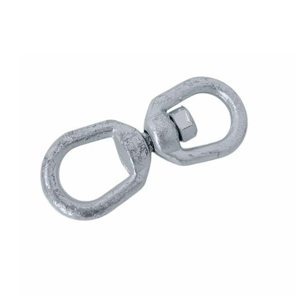 4 Pc Marine Boat Mooring Hot Dipped Galvanized 3/8" Eye Eye Swivel 2,250 Lbs WLL