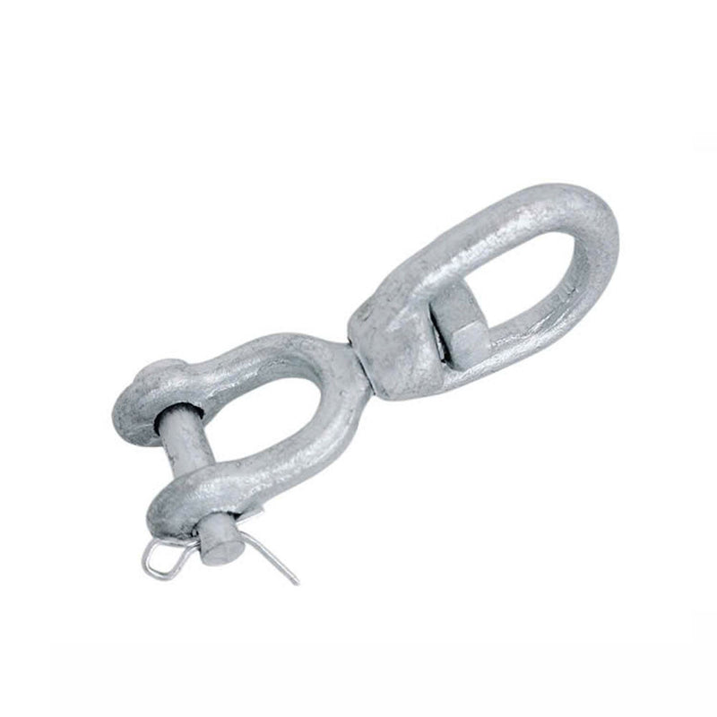 4 Pc Marine Boat Mooring Hot Dipped Galvanized 5/16" Jaw Eye Swivel 1250 Lbs WLL