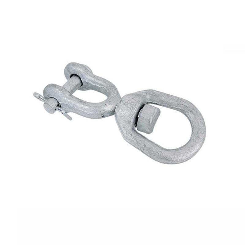 4 Pc Marine Boat Mooring Hot Dipped Galvanized 5/16" Jaw Eye Swivel 1250 Lbs WLL
