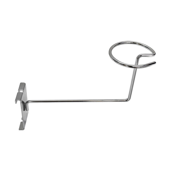 CHROME Gridwall Single Hat Cap Display Hooks Wire Grid Retail Boutique