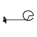 Metal gridwall hat holder hook for wire grid panels in retail displays