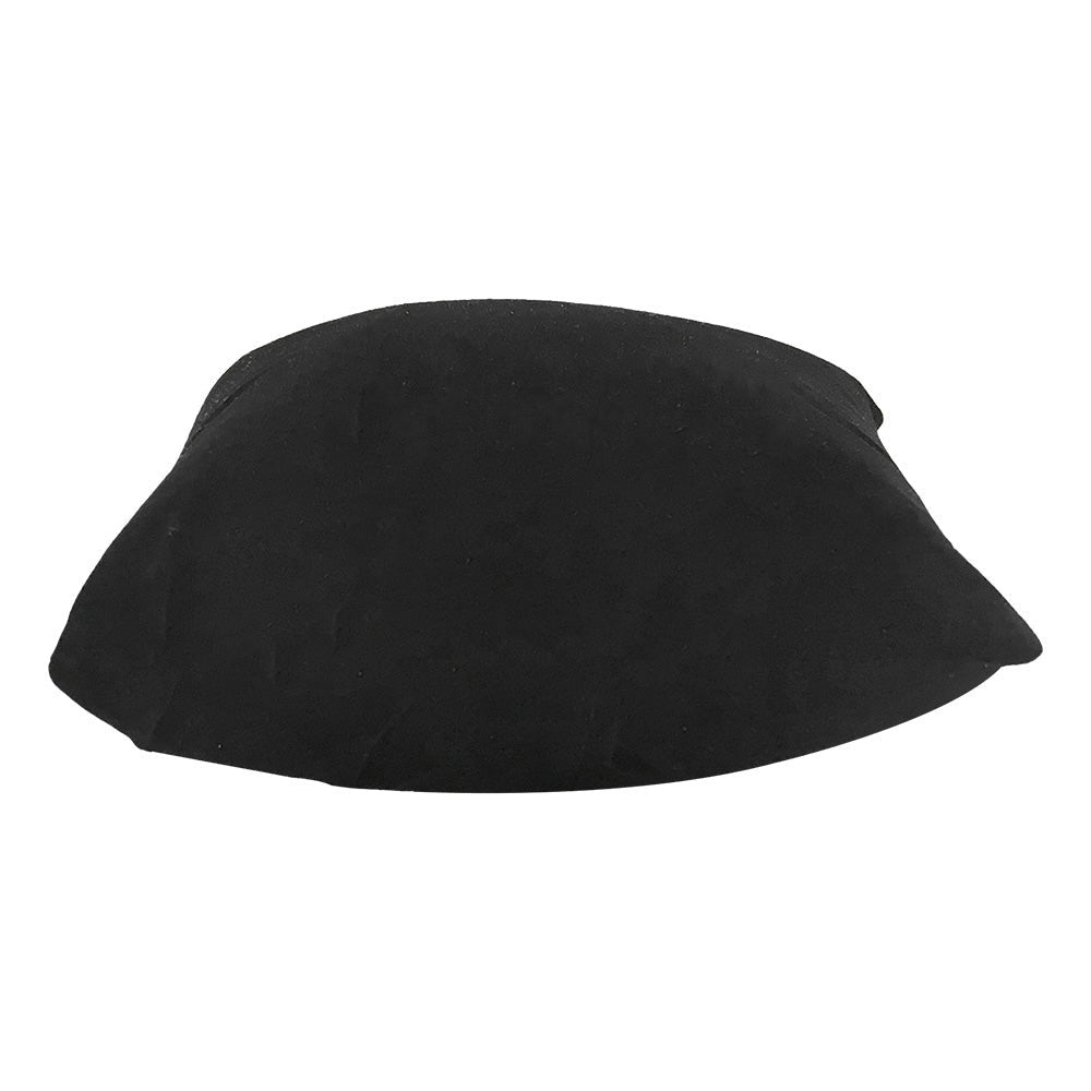 Soft black velvet bracelet and watch holder pillow for display cases