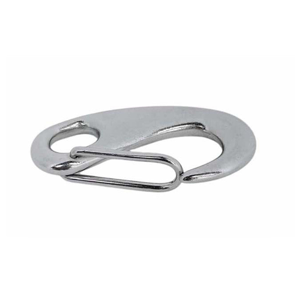 4 Pc Marine T316 Stainless Steel 3-3/4" Gate Snap Hook Carabiner Rigging 1,000 Lbs WLL