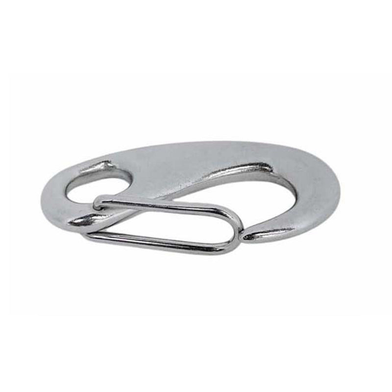 4 Pc Marine T316 Stainless Steel 3-3/4" Gate Snap Hook Carabiner Rigging 1,000 Lbs WLL
