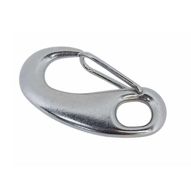 4 Pc Marine T316 Stainless Steel 3-3/4" Gate Snap Hook Carabiner Rigging 1,000 Lbs WLL