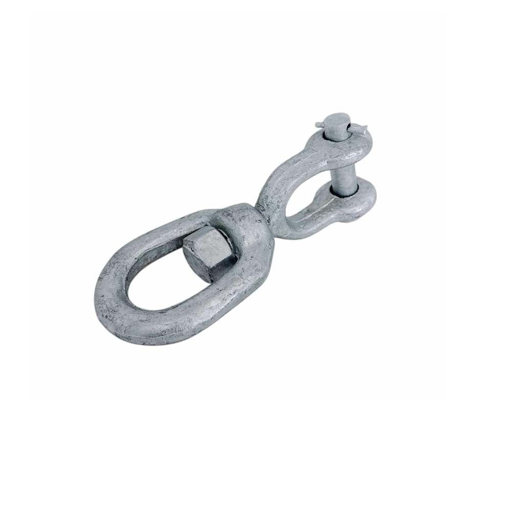 4 Pcs Marine Boat Mooring Hot Dipped Galvanized 5/8" Jaw Eye Swivel 5,200 Lbs WLL