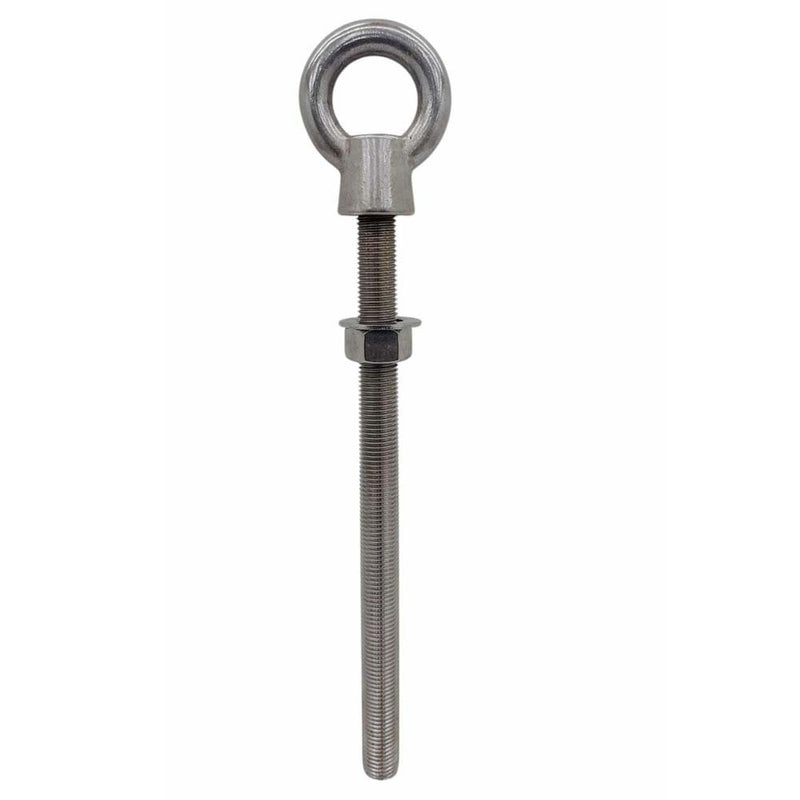 Marine Boat T316 Stainless Steel 1-1/4" x 18" Shoulder Eye Bolt 9,000 Lbs WLL