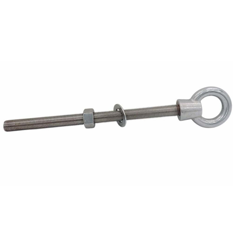 Marine Boat T316 Stainless Steel 1-1/4" x 18" Shoulder Eye Bolt 9,000 Lbs WLL
