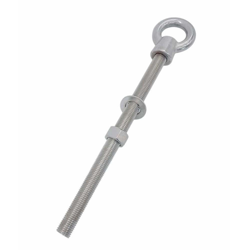Marine Boat T316 Stainless Steel 1-1/4" x 18" Shoulder Eye Bolt 9,000 Lbs WLL