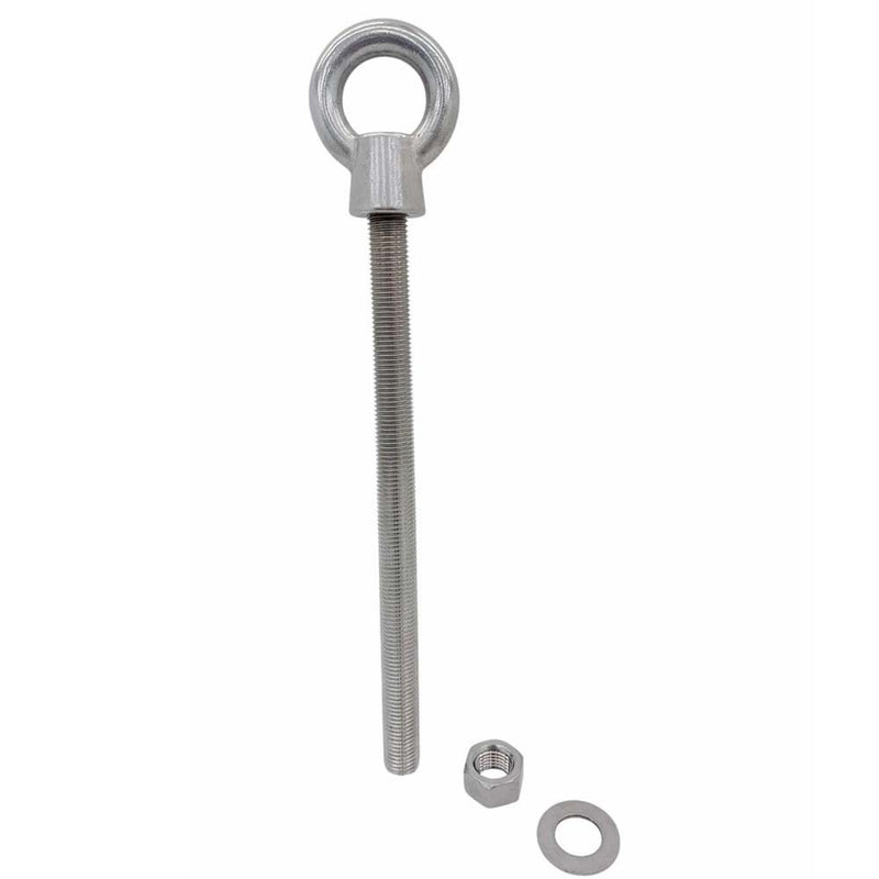 Marine Boat T316 Stainless Steel 1-1/4" x 18" Shoulder Eye Bolt 9,000 Lbs WLL