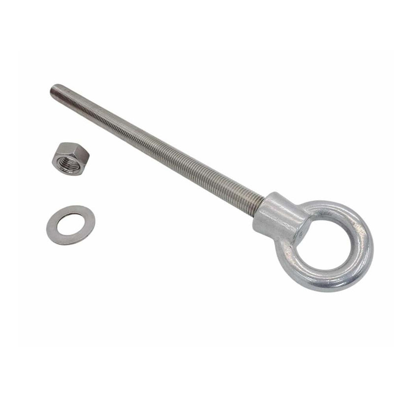 Marine Boat T316 Stainless Steel 1-1/4" x 18" Shoulder Eye Bolt 9,000 Lbs WLL