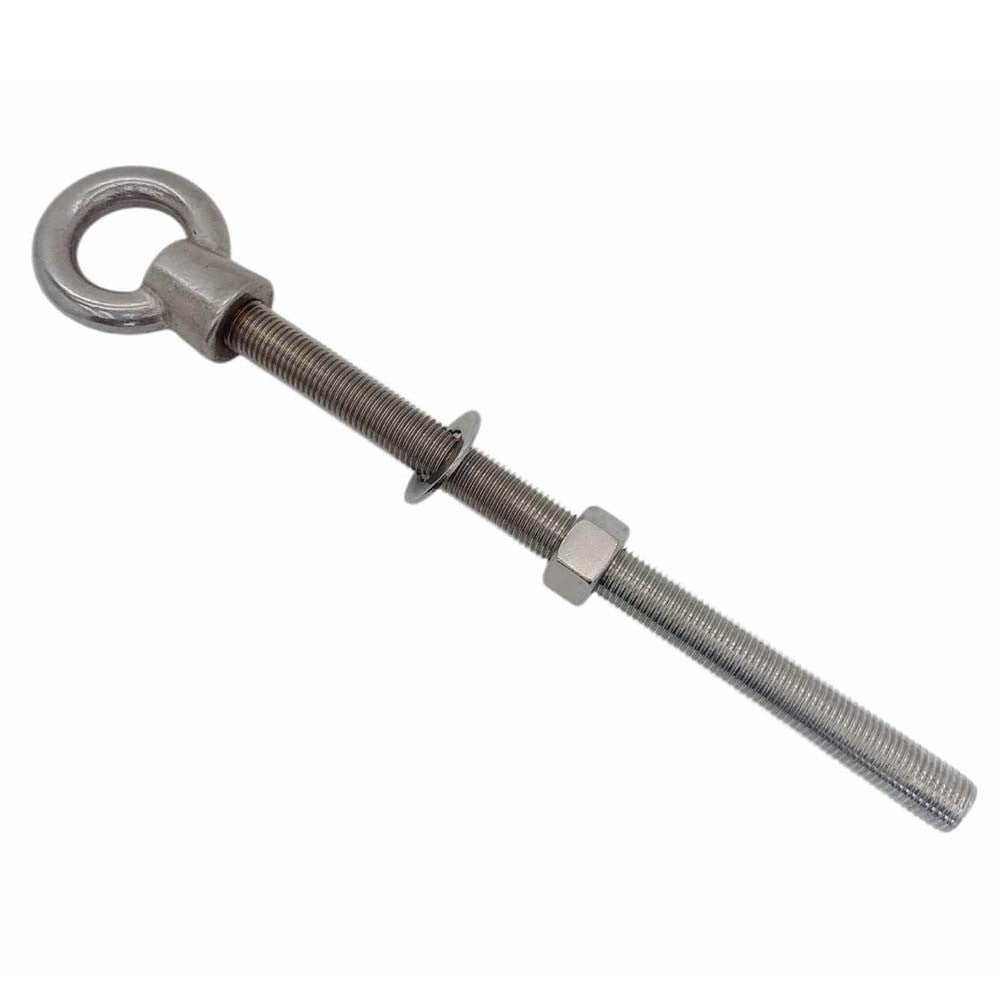 Marine Boat T316 Stainless Steel 3/4" x 18" Shoulder Eye Bolt 4,700 Lbs WLL