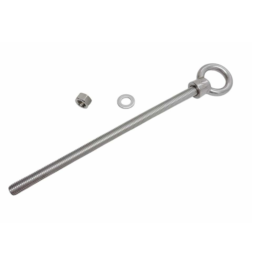 Marine Boat T316 Stainless Steel 5/8" x 12" Shoulder Eye Bolt 3,200 Lbs WLL