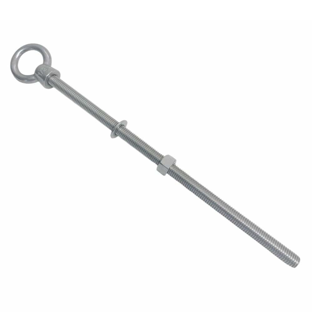 Marine Boat T316 Stainless Steel 1/2" x 12" Shoulder Eye Bolt 2,000 Lbs WLL