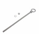 Marine Boat T316 Stainless Steel 1/2" x 12" Shoulder Eye Bolt 2,000 Lbs WLL