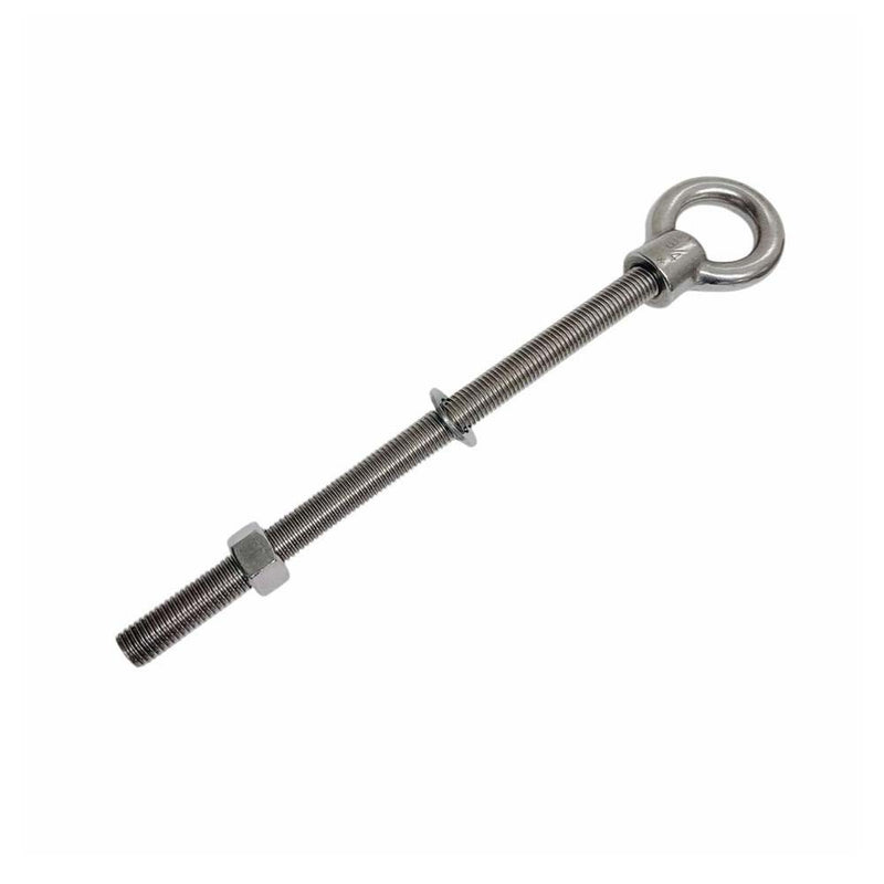 Marine Boat T316 Stainless Steel 3/4" x 12" Shoulder Eye Bolt 4,700 Lbs WLL