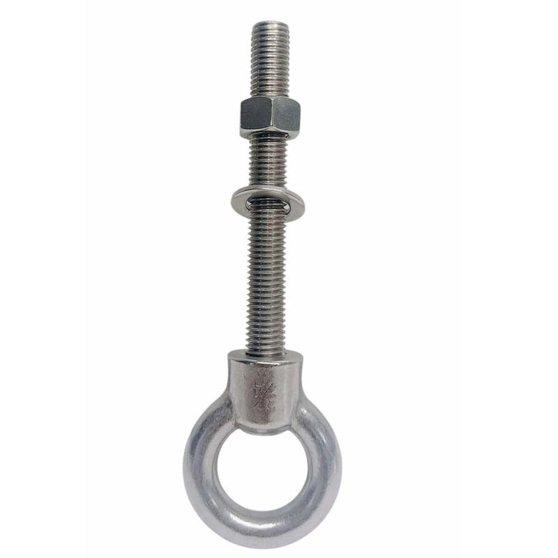 Marine Boat T316 Stainless Steel 3/4" x 6" Shoulder Eye Bolt 4,700 Lbs WLL