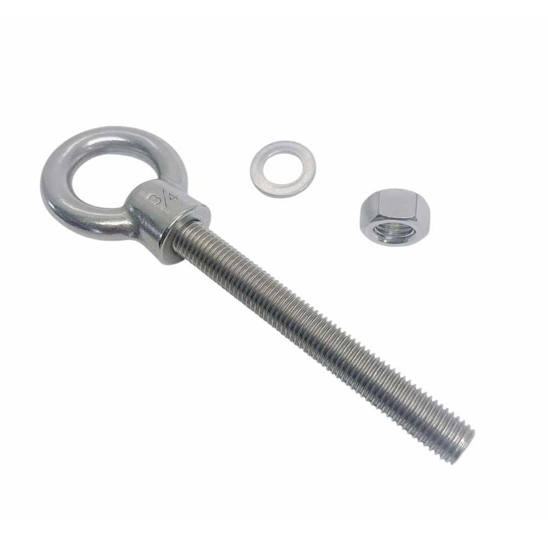 Marine Boat T316 Stainless Steel 3/4" x 6" Shoulder Eye Bolt 4,700 Lbs WLL