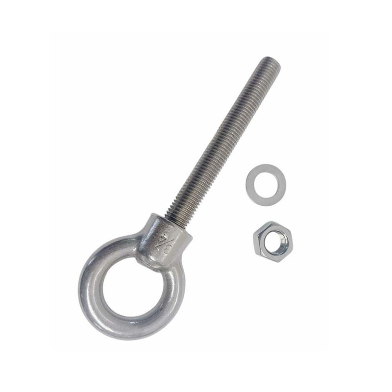 Marine Boat T316 Stainless Steel 3/4" x 6" Shoulder Eye Bolt 4,700 Lbs WLL