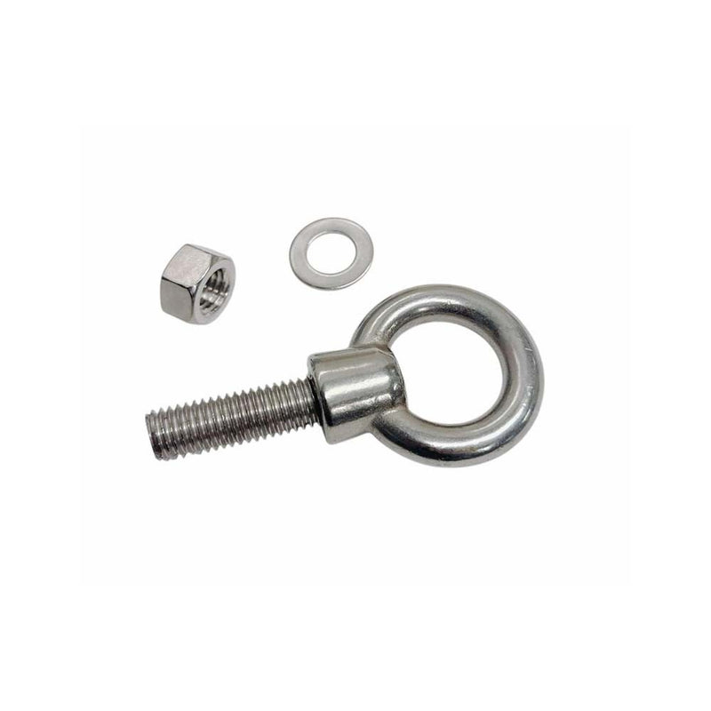4 Pc Marine T316 Stainless Steel 5/8" x 1-3/4" Shoulder Eye Bolt 3,200 Lbs WLL